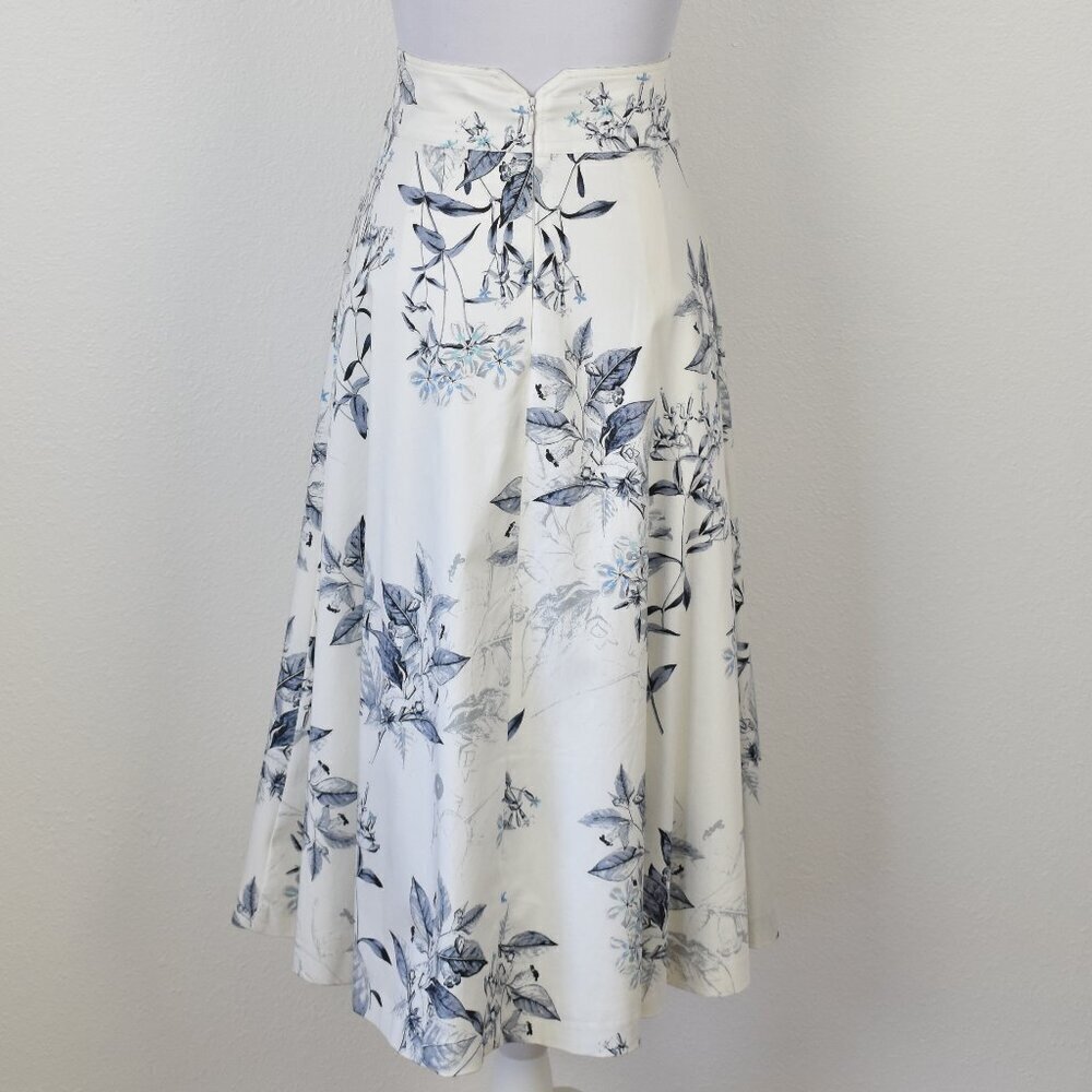 Alex Marie Lush Escape Floral Pleated Midi Skirt - 8 - Picture 6 of 9